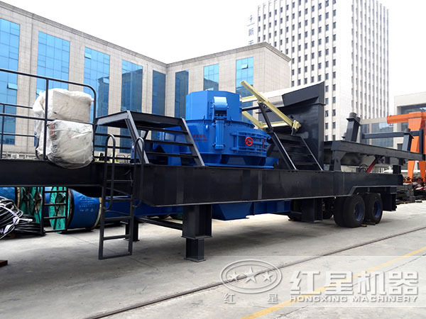 車(chē)載移動(dòng)式制砂機(jī) 車(chē)載移動(dòng)式制砂機(jī)