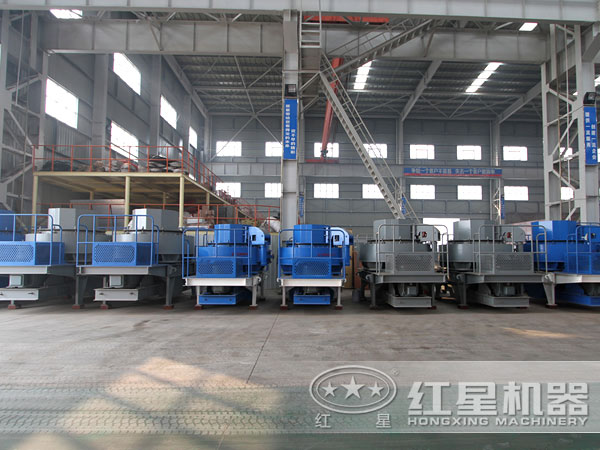 制砂設備生產(chǎn)車間 制砂設備生產(chǎn)車間