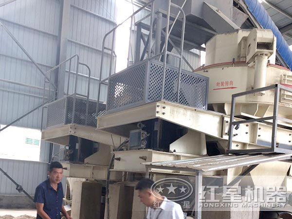 環(huán)保制砂生產(chǎn)現(xiàn)場 環(huán)保制砂生產(chǎn)現(xiàn)場