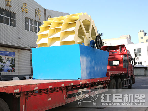 三輪洗砂機(jī)發(fā)貨現(xiàn)場(chǎng) 三輪洗砂機(jī)發(fā)貨現(xiàn)場(chǎng)