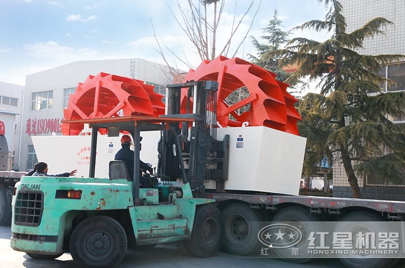 洗砂機(jī)發(fā)貨現(xiàn)場 洗砂機(jī)發(fā)貨現(xiàn)場