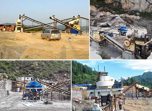 不同系列專(zhuān)用制砂機(jī)制砂生產(chǎn)一線 不同系列專(zhuān)用制砂機(jī)制砂生產(chǎn)一線