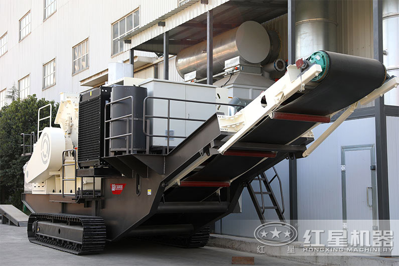 履帶式移動碎石機