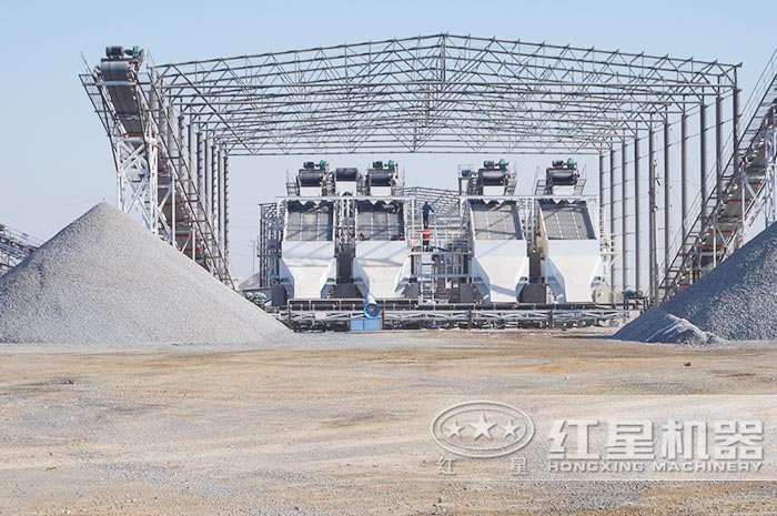 機械化砂石處理生產(chǎn)場 機械化砂石處理生產(chǎn)場
