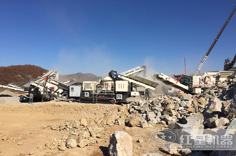 移動石子破碎機產(chǎn)量是多少？出料不達標的原因有哪些？