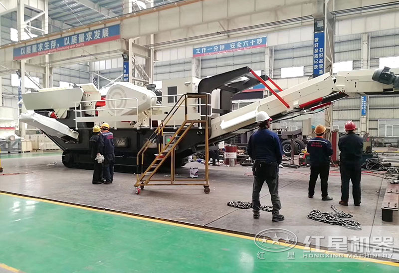 紅星移動小型制砂機自產(chǎn)自銷、現(xiàn)貨供應