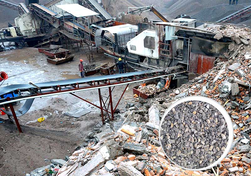 建筑垃圾的再生：一臺時產(chǎn)百噸破碎機(jī)，讓廢物變身為寶
